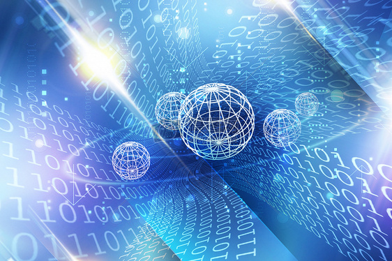 高科技信息现代地球