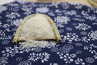 大米 白大米 圆粒米图片