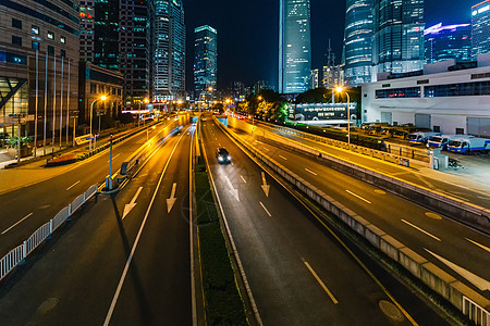 陆家嘴城市夜景图片