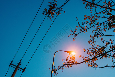 宁波外滩宁波水街夜景拍摄背景