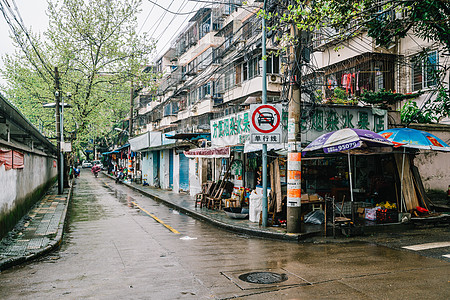 普通街景素材弄堂小巷环境拍摄背景