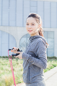 运动女性脸部特写图片