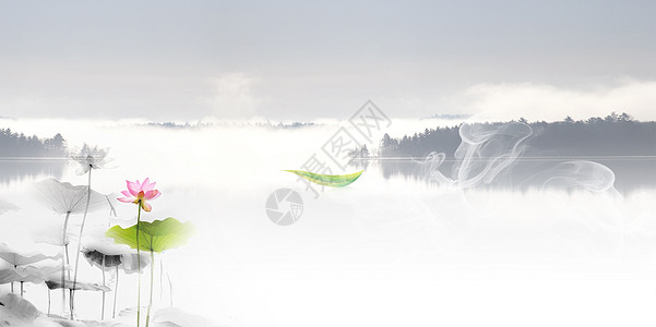 薄雾端午节设计图片