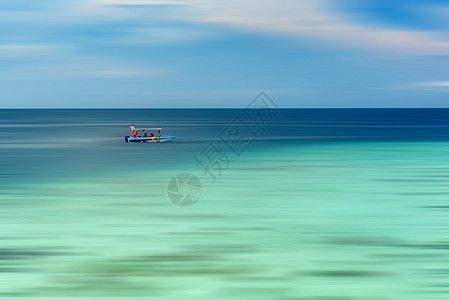 海摄影蓝色海平面天际线背景