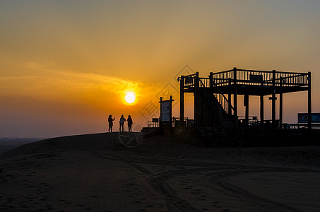 宁夏银川沙漠风光图片