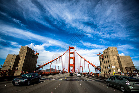 金门大桥~美国旧金山高清图片