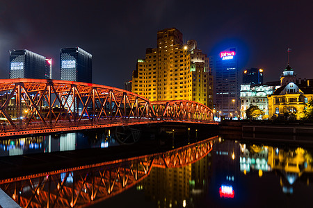 线元素城市夜景背景