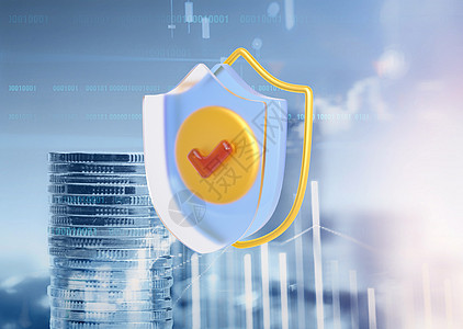 电竞守护手掌上的数据安全盾牌设计图片