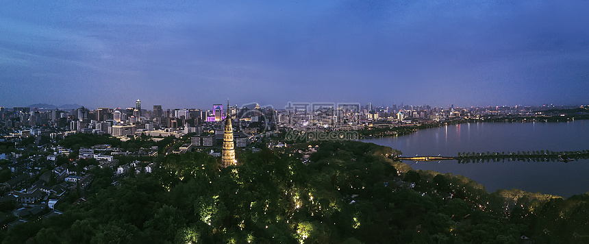 西湖十景 宝石流霞图片