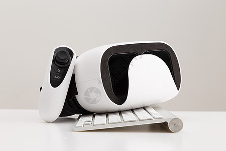 VR机器人虚拟现实VR设备背景
