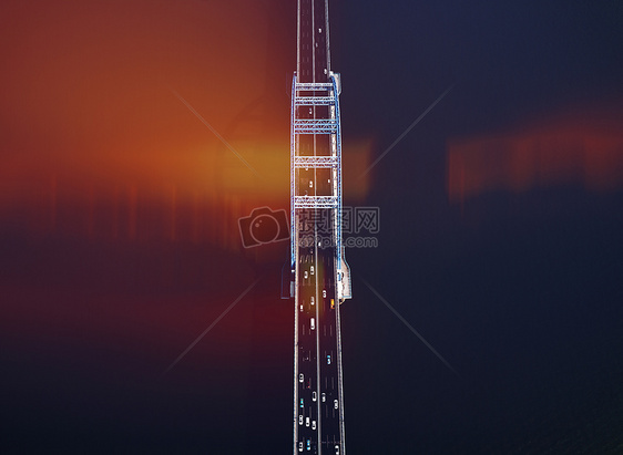 大桥俯拍 图形化图片