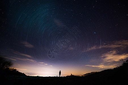 星夜星空桌面高清图片