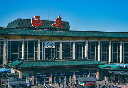 西安火车站图片