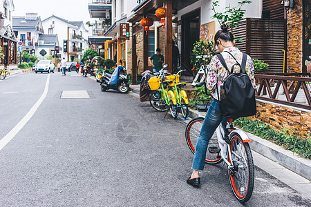 杭州青芝坞民宿区背景图片