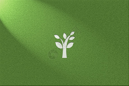 绿色环保健康草地背景树背景图片