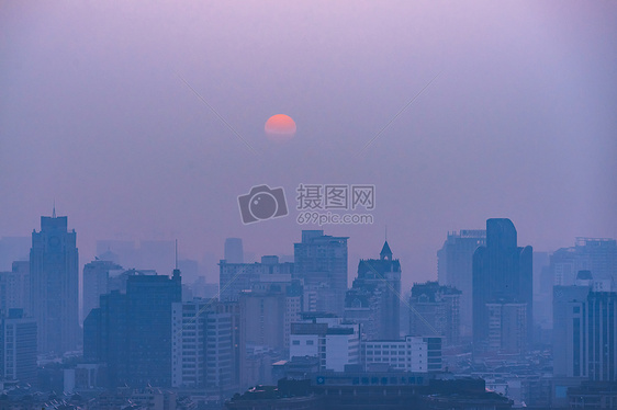 宝石山日出图片