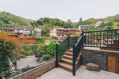 室内家居莫干山民宿背景