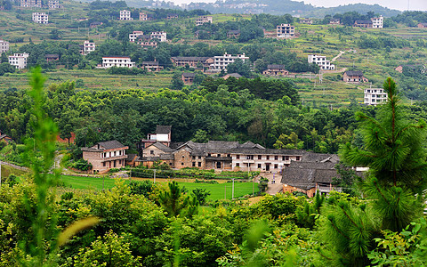 新农村背景图片