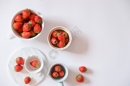 可爱草莓草莓背景