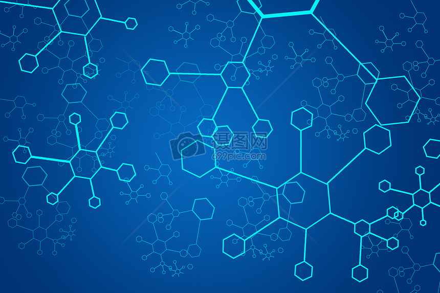 分子结构图片素材-正版创意图片500373185-摄图网