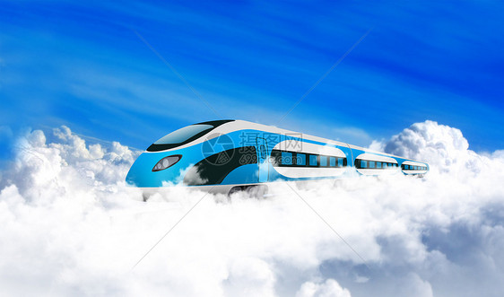 云中火车图片