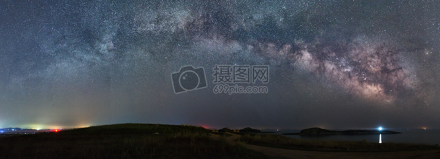 银河 星空 星星图片