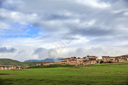 草原风光背景图片