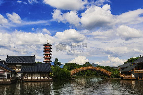 木龙湖之夏图片