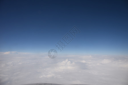 飞机上的云图片