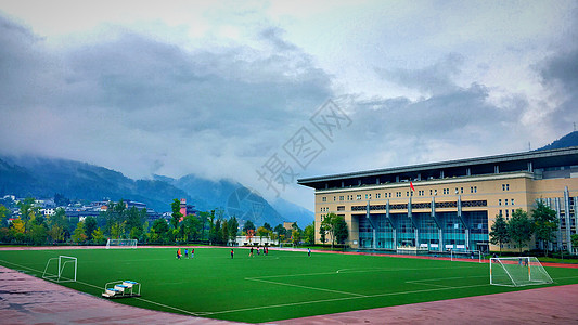 阿坝师范学院鸟瞰图图片