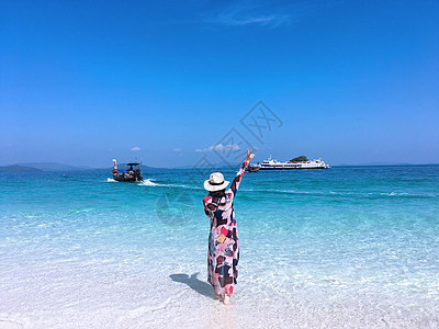 面朝大海春暖花开背景