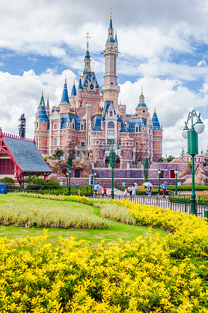 照片 自然风景 上海迪士尼内景.