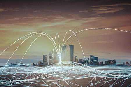 智能城市科技云数据互联系统图片