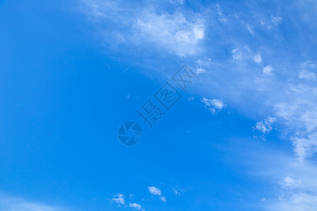 清新蓝天白云背景素材背景图片