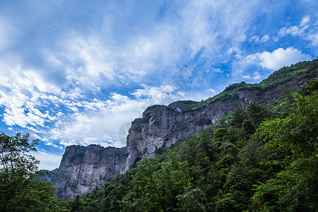 清新景区大气山脉山峰风景高清图片