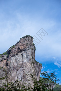 清新景区大气山脉山峰风景图片