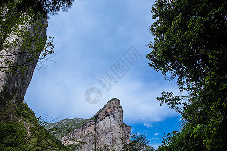 清新景区大气山脉山峰风景图片