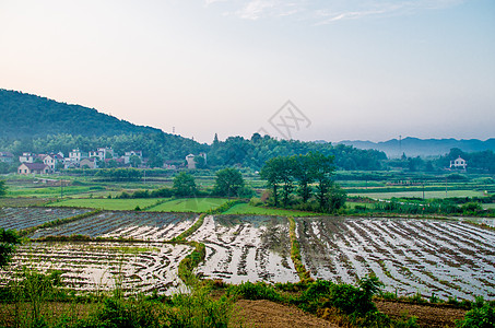 家乡美景山村美景高清图片