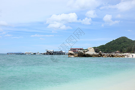 三亚美景海南的天空背景