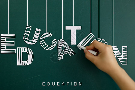 老师上英语黑板上的英文设计图片