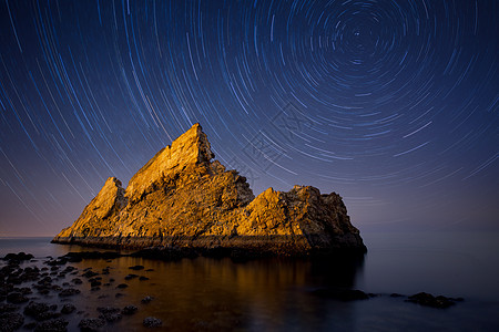 金山大海星轨图片