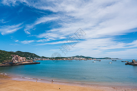 海岸海岛沙滩海湾背景图片