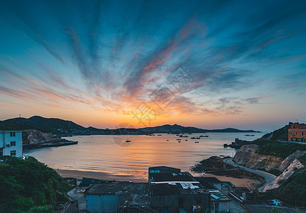 沙滩蓝天海岸海岛沙滩海湾背景