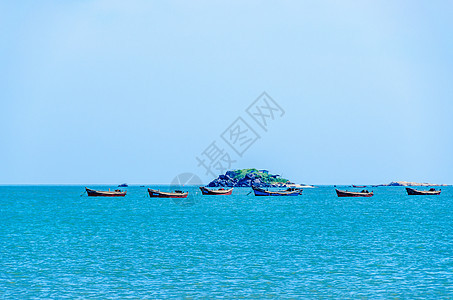 威海银滩海滨背景图片