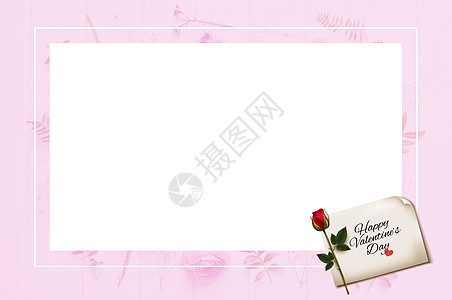 生日banner背景清新花朵背景设计图片