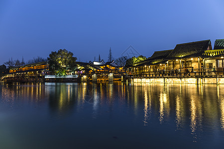 红酒屋江南古镇背景