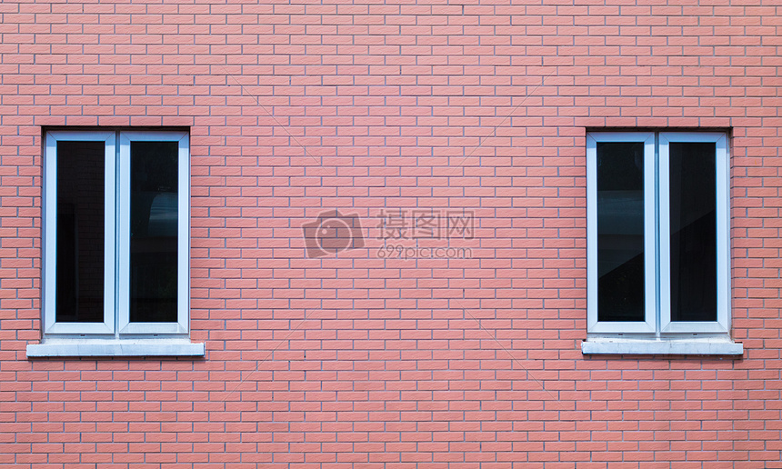 建筑红砖外立面图片