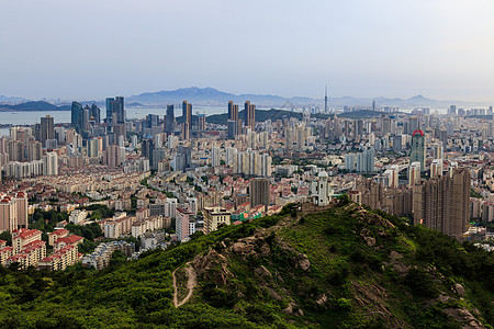 青岛城市风光背景图片