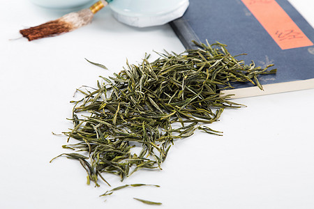 茶具产品拍摄绿茶静物特写背景