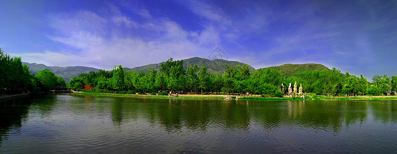 香山植物园背景图片